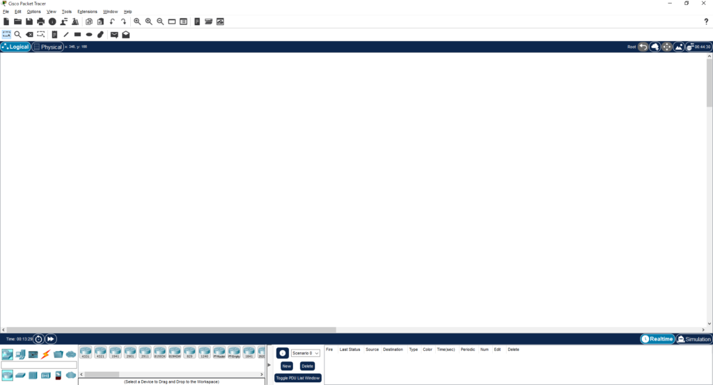 Cisco Packet Tracerの使い方3